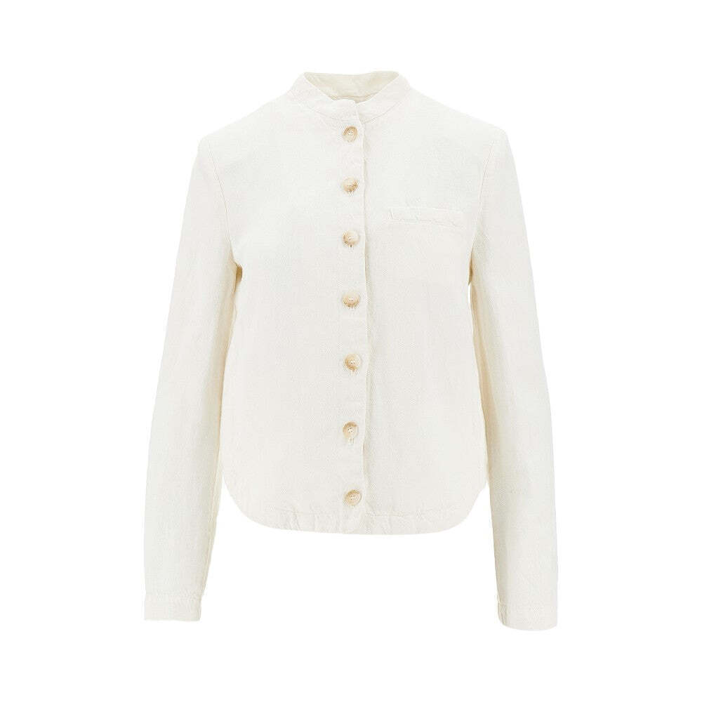 Emporio Armani Garment-Dyed Denim Jacket